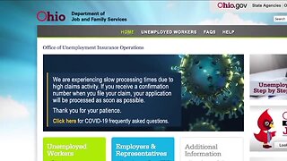 ODJFS says 90% of jobless claims have been processed, with 10% remaining as pending