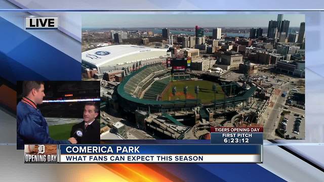 What can fans expect at Comerica Park this season