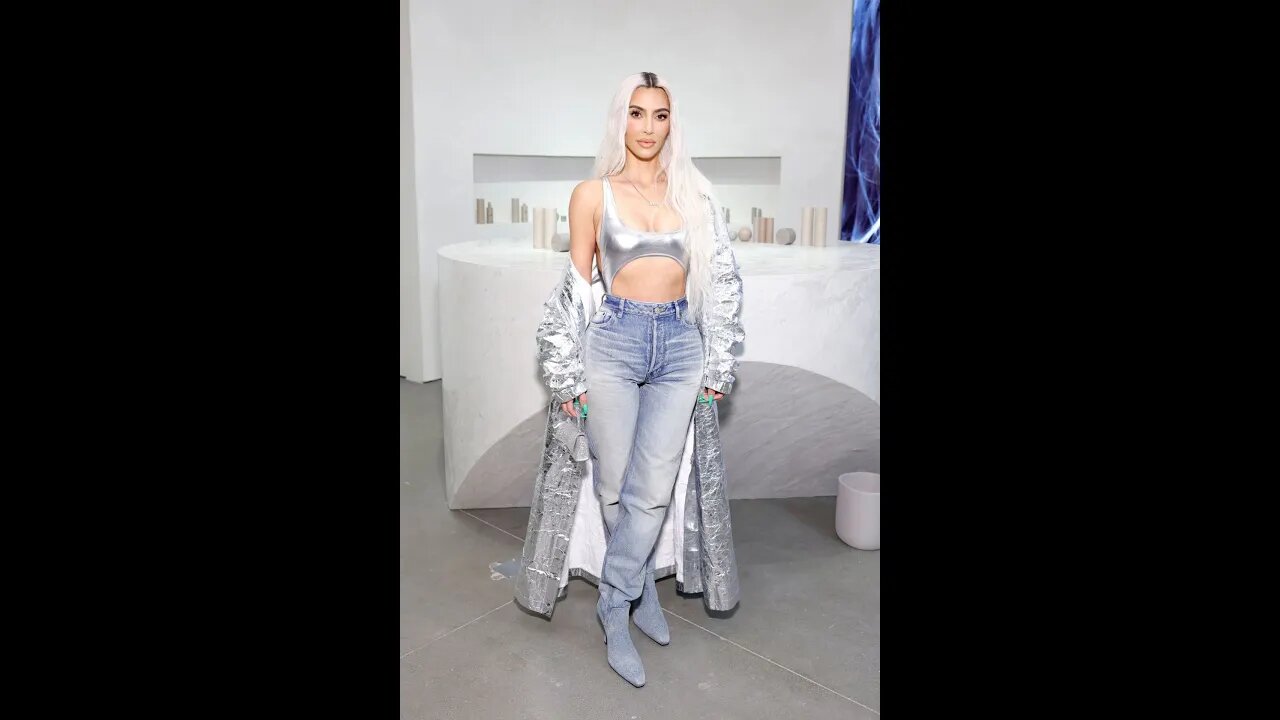 Kim Kardashian At The Grand Opening Of La Popup #kimkardashian #shorts #shortvideo