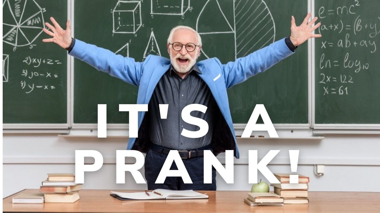 Hilarious Professor Pranks His Students (April Fools Day)