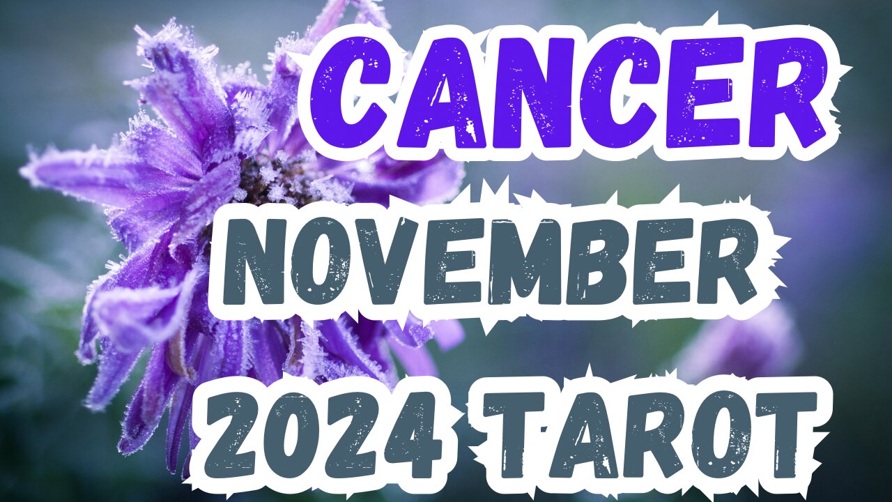 Cancer ♋️- Lean into transformation! November 24 Evolutionary tarot reading #cancer #tarot #tarotary