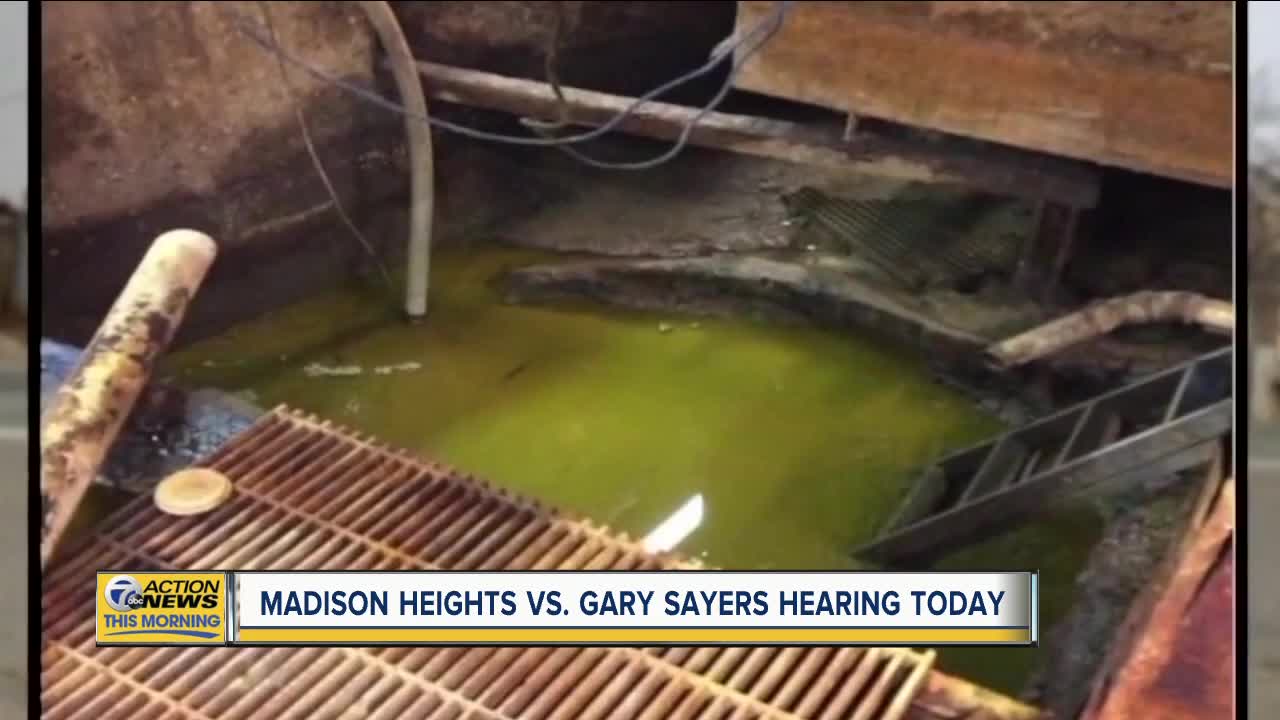 Attorneys for Gary Sayers will ask judge to postpone lawsuit filed by Madison Heights
