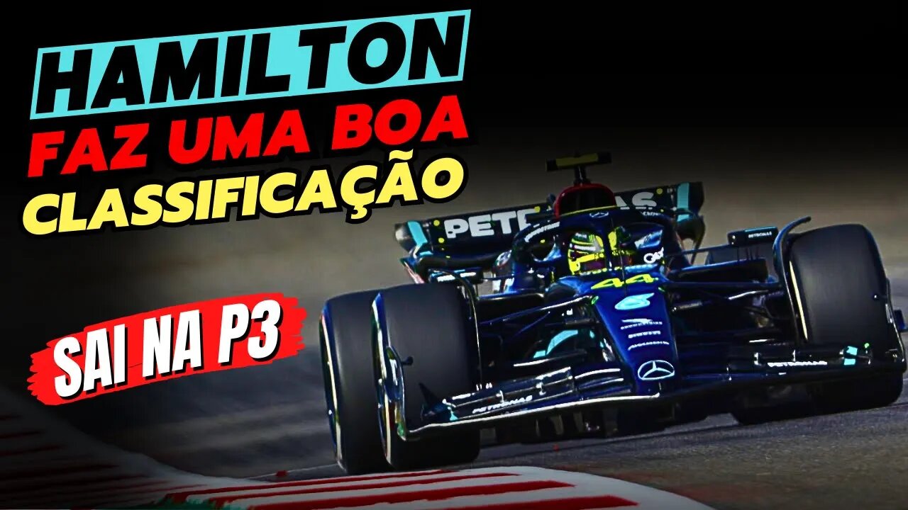 Hamilton P3 e Russell P5 com W14 mostrando EVOLUÇÃO com novo assoalho