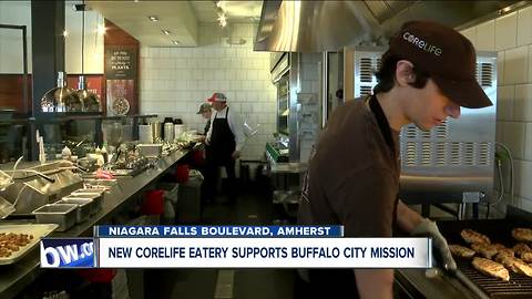 CoreLife Eatery teams up with Buffalo City Mission for soft opening of Amherst location