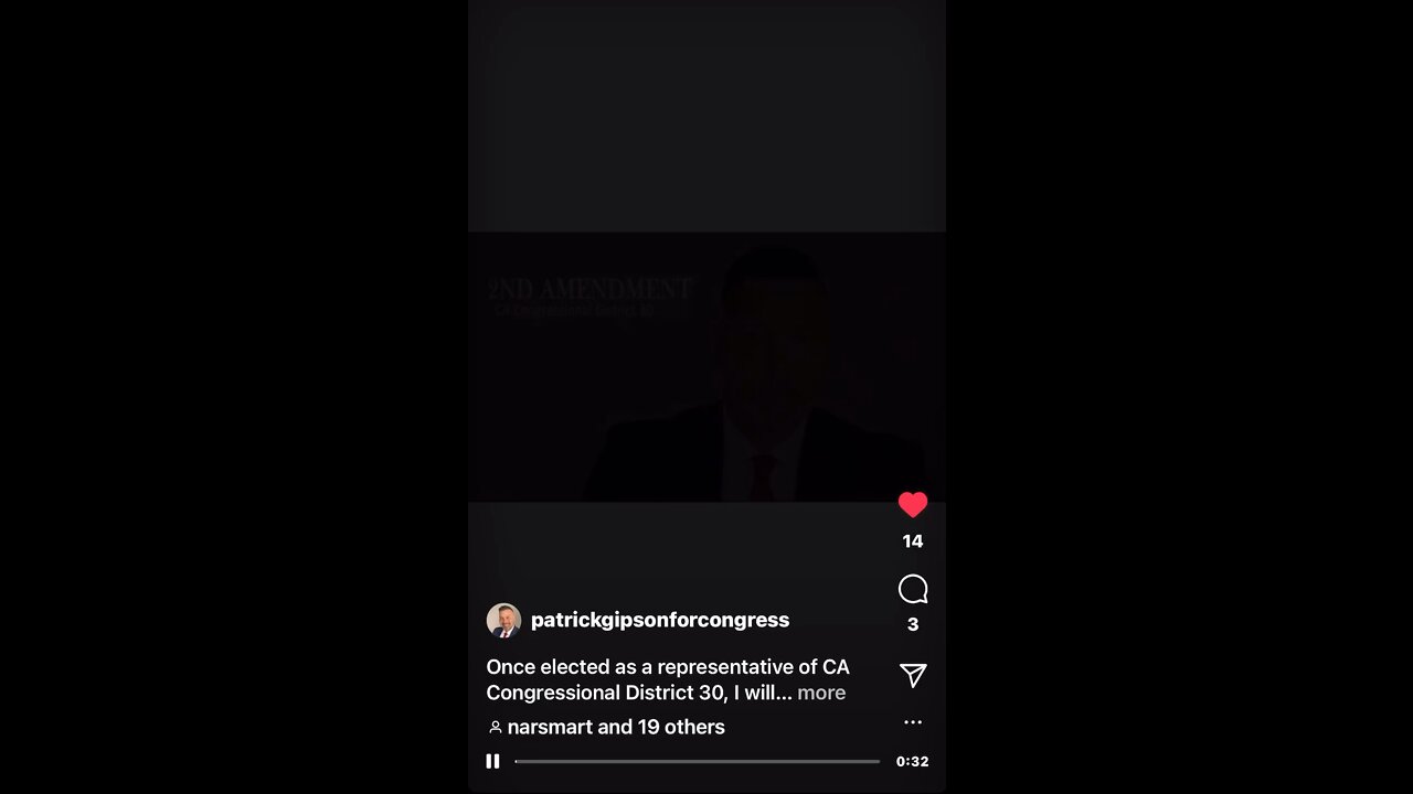 PATRICK LEE GIPSON FOR CONGRESS CALIFORNIA CD30