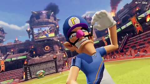 All Waluigi Animations in Mario Strikers Battle League