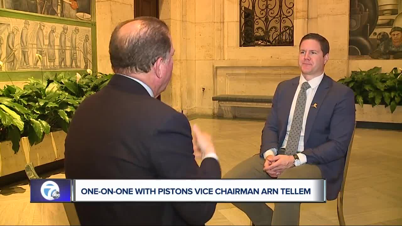 Arn Tellem sits down with Justin Rose to discuss Pistons post trade deadline