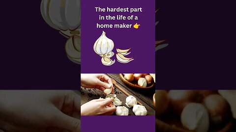 Peeling garlic 😇😇😇😇