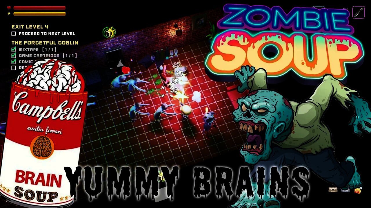 Zombie Soup - Yummy Brains