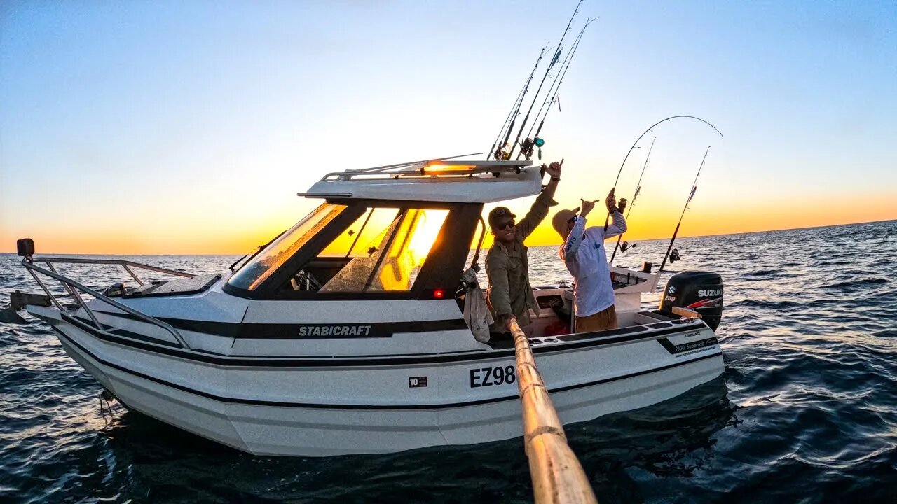 120 HOURS On A Boat At SEA - Eating Only What We Catch.. bacon and eggs excluded.