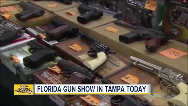 Weekend Gun Show in Tampa reveals varying views on Scott's school safety proposal