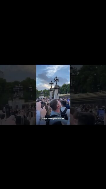 Choruses Of “God Save the Queen” Break Out In Front Of Buckingham Palace