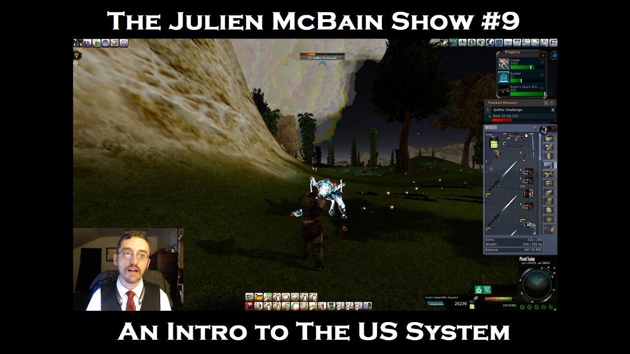 The Julien McBain Show #9 An Intro to the US System of Government (in Entropia Universe)