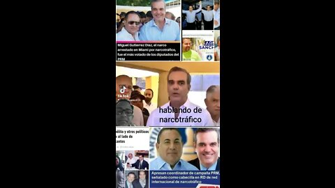 Gobierno dominicano— puesto por el narcotrafico y los organismos internacionales