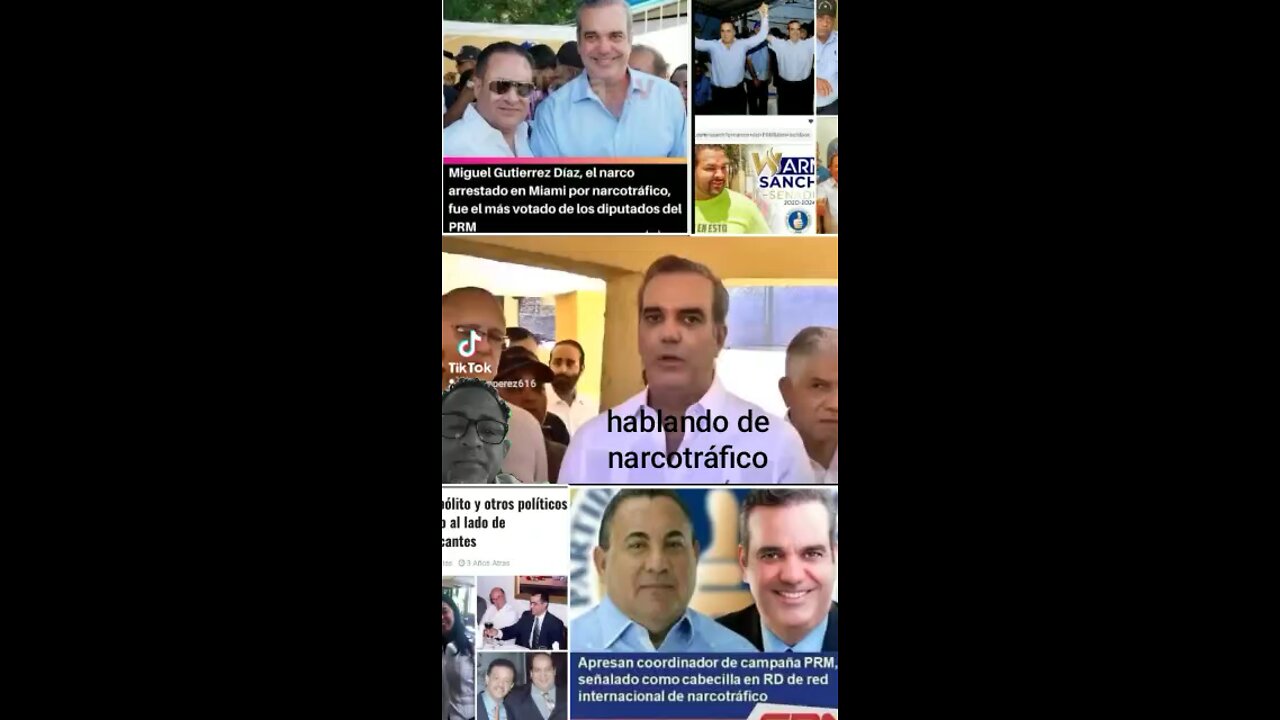 Gobierno dominicano— puesto por el narcotrafico y los organismos internacionales