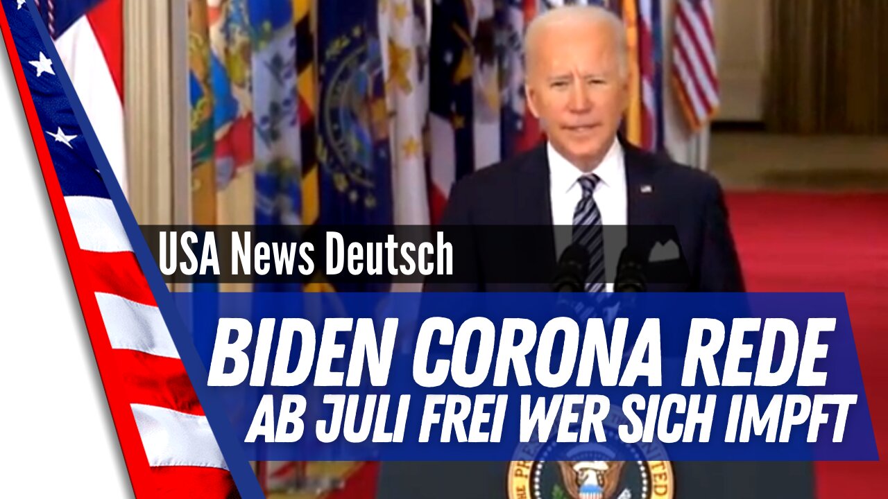 Joe Biden - Am 4. Juli könnt ihr wieder grillen und feiern, wenn ihr Euch impfen lasst!