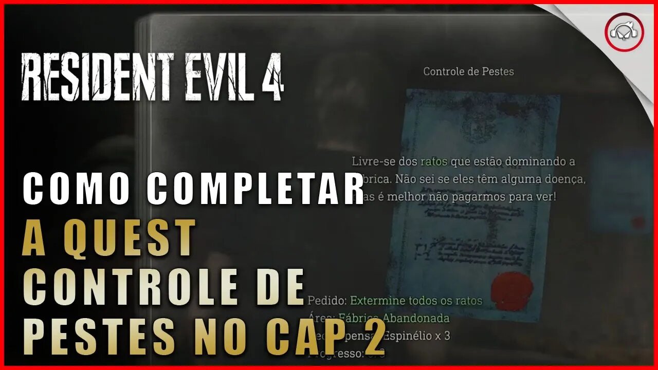 Resident Evil 4 Remake, Como completar a side quest Controle de Pestes no Cap 2 | Super-Dica