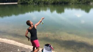 La pêche n'est clairement pas fait pour tout le monde!