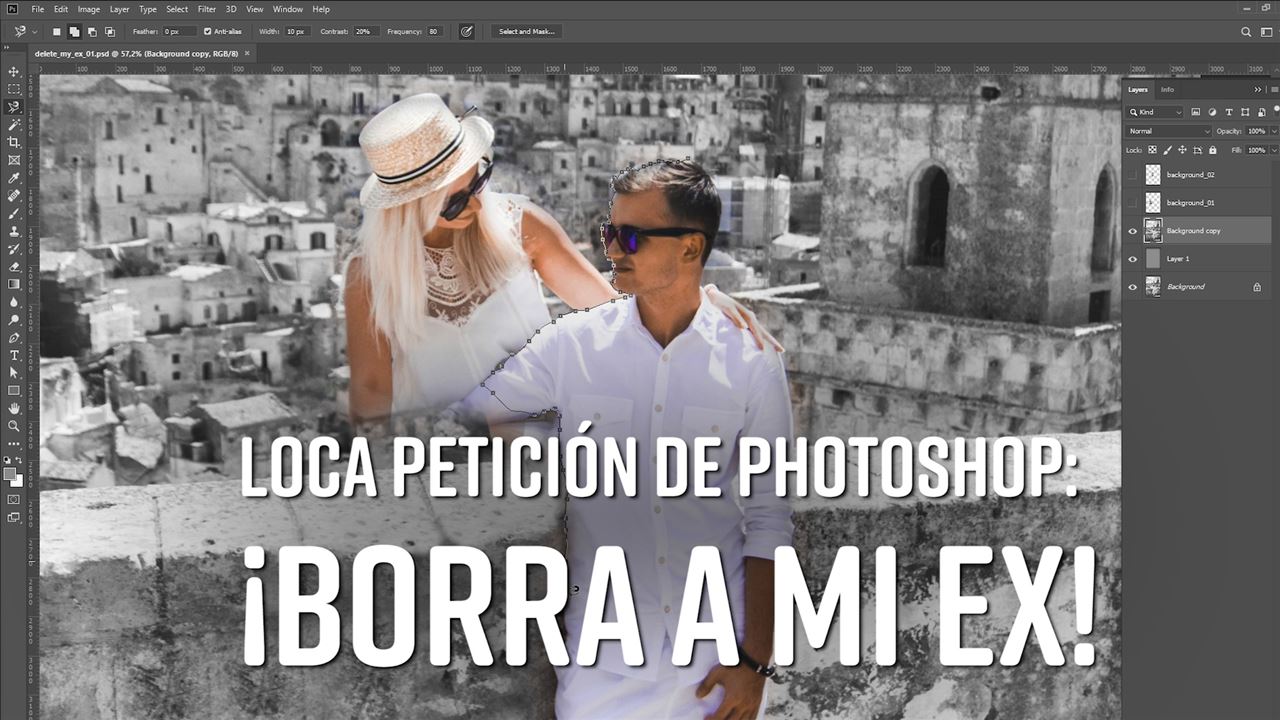 Borrando un viejo amor: el timelapse en Photoshop de un artista gráfico