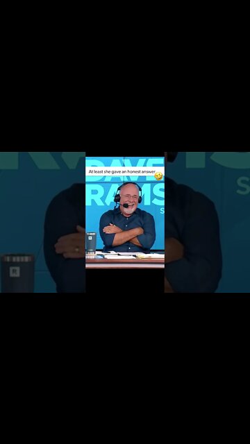 At Least She Gave an Honest Answer...