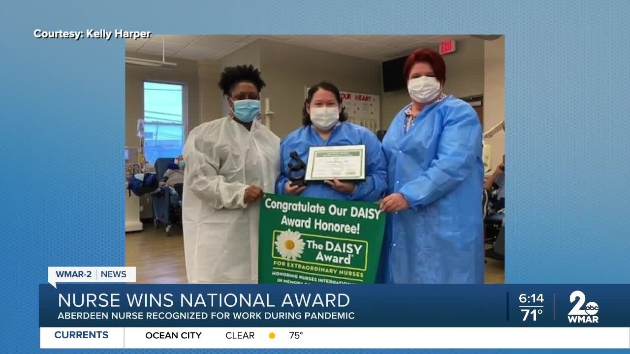 Aberdeen nurse wins Daisy Award for efforts during pandemic