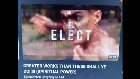 THE HOLY SPIRIT IS WITH THE ELECT HEBREW ISRAELITE MEN AND THEY'RE BEING RESTORED AS THE REAL HEROES