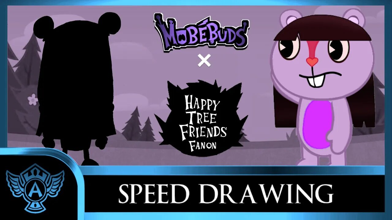 Speed Drawing: Happy Tree Friends Fanon - Yancy | Mobebuds Style