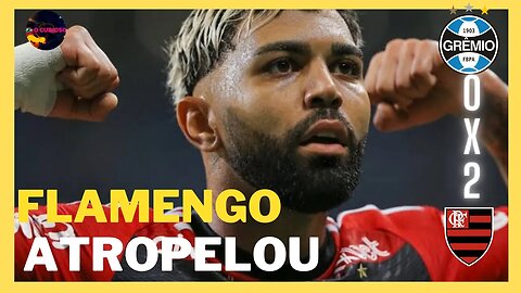 FLAMENGO ATROPELOU O GRÊMIO?