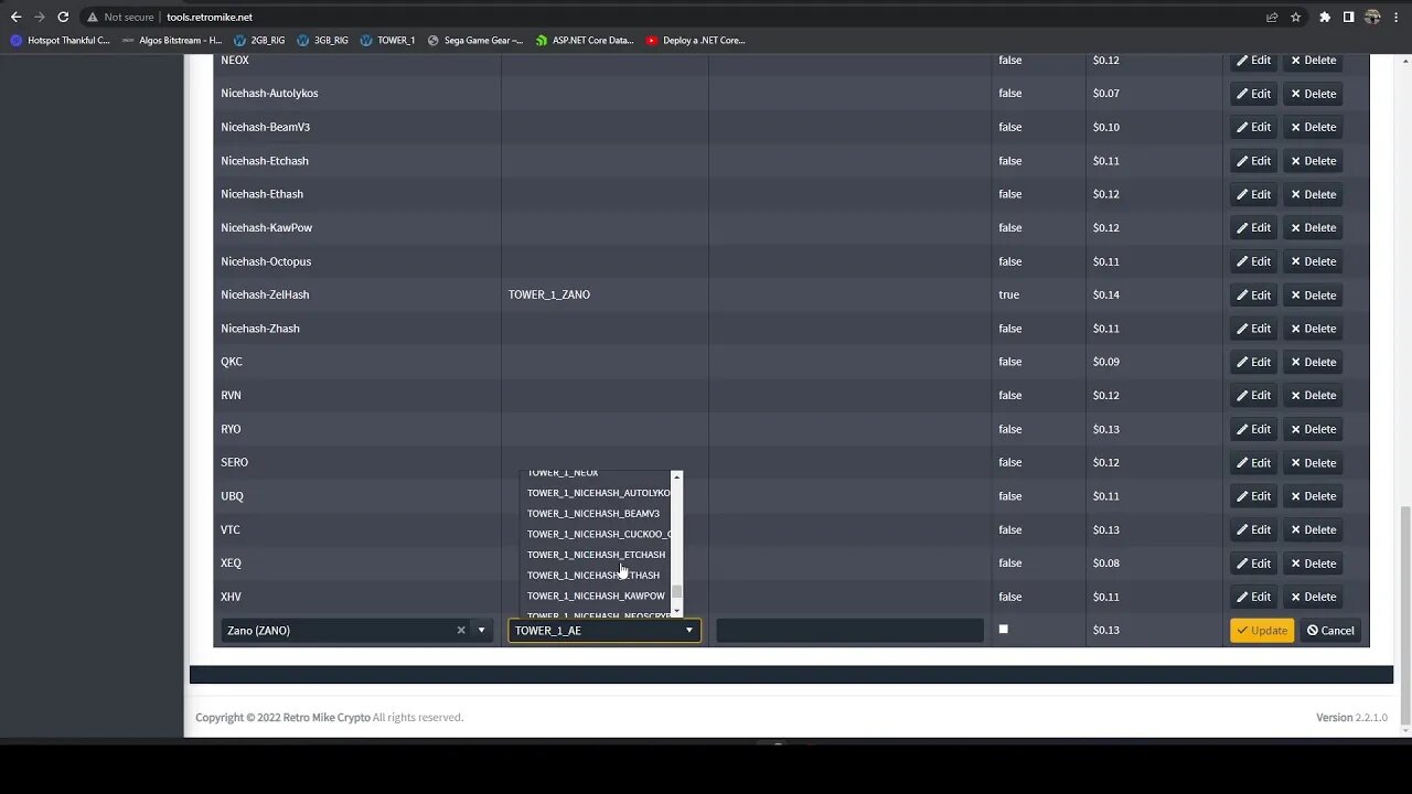 Hive OS Profit Switching - No Install Needed | Retro Mike Mining Tools Hosted Version