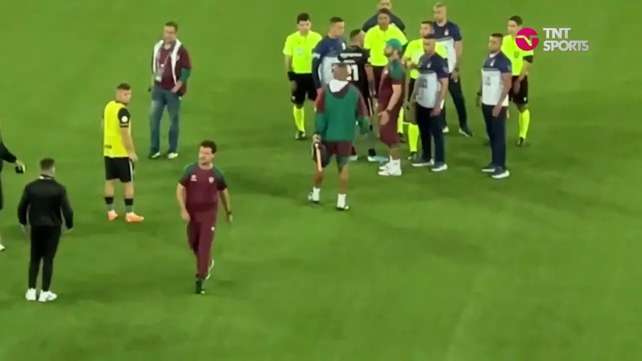 O DINIZ PODE PREJUDICAR O FLUMINENSE LEGAL COM ESSA CONFUSÃO AQUI! CALMA, PROFESSOR!