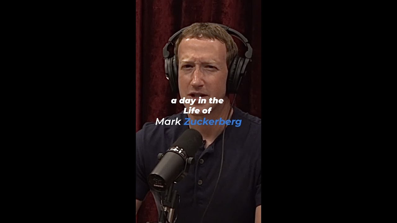 A day in the life of Mark Zuckerberg on the Joe rogan podcast @joerogan