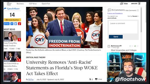 UCF BTFO! FL Gov Ron DeSantis Can Not Stop WINNING!