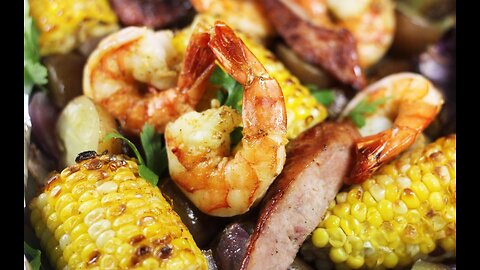 Grilled Shrimp Boil