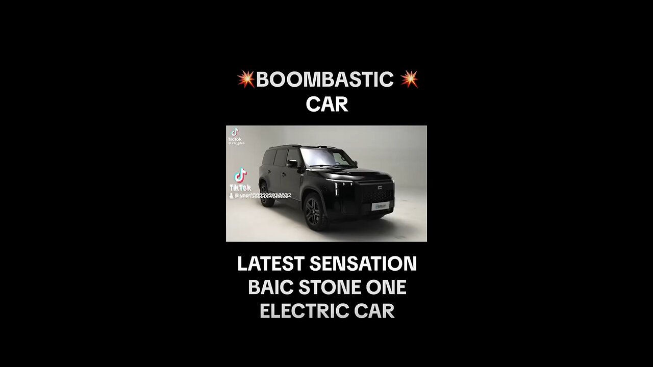 NEW BAIC STONE ONE EV ELECTRIC CAR