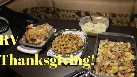 RV Oven Thanksgiving Dinner! (Recipes and Tips)