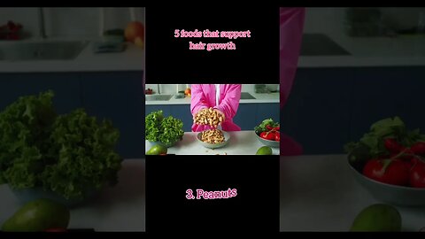 5 foods that support hair growth #shorts