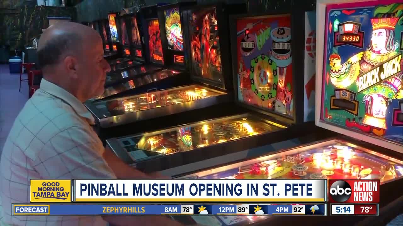 Pinball Arcade Museum in downtown St. Pete opens Thursday