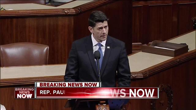 Speaker of the House Paul Ryan reacts to Baseball shooting