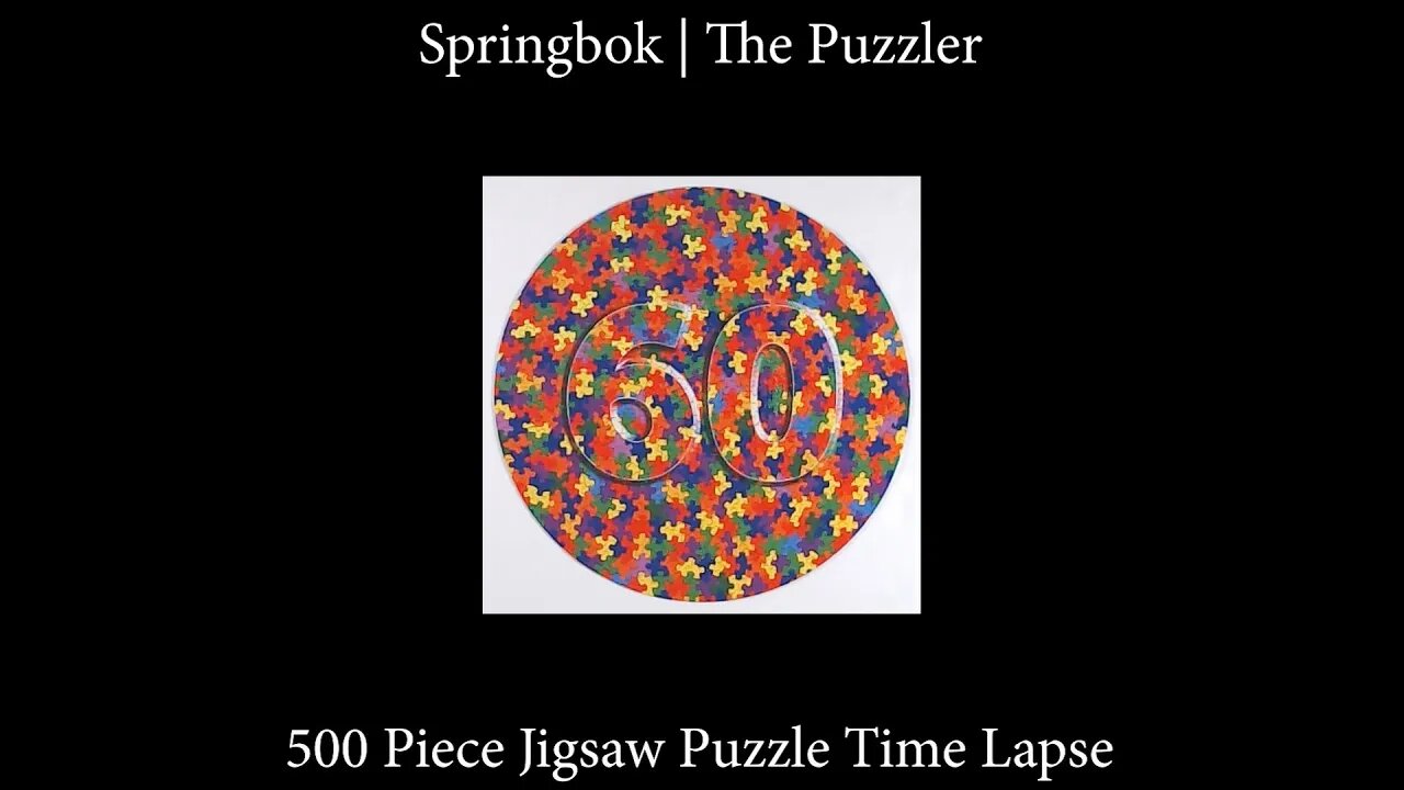 500-Piece Jigsaw Puzzle Time Lapse | Springbok | The Puzzler