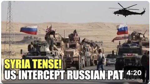 Russia-Syria conduct air maneuvers amid tensions with US troops!