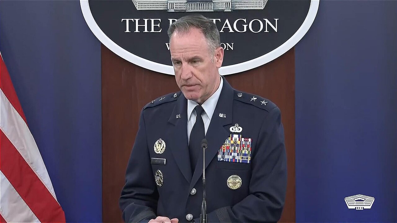 Pentagon Press Secretary Air Force Maj. Gen. Pat Ryder holds briefing on escalating tensions between Iran and Israel - October 2, 2024