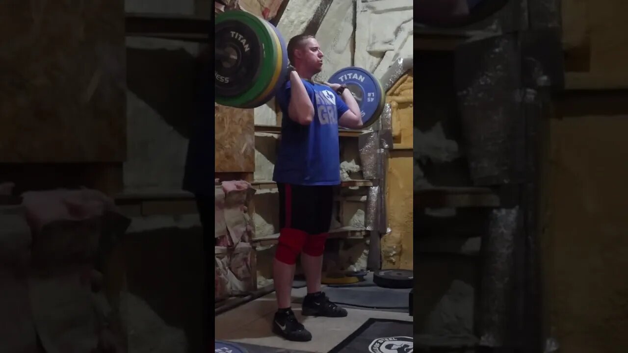 125 kg / 275 lb - Power Clean + Push Press