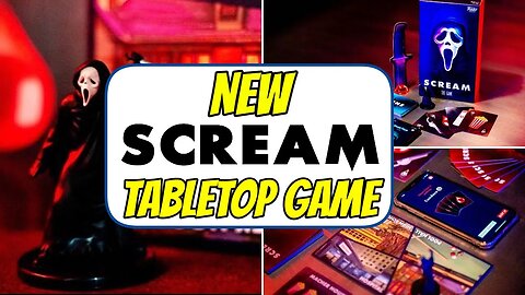 NEW Scream Tabletop Game Announced! (And It Looks AWESOME)