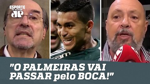 "O PALMEIRAS VAI PASSAR pelo BOCA!", dizem jornalistas
