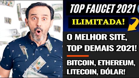 [ TOP FAUCET ] Como ganhar Bitcoin, LiteCoin, Ethereum, Dash, Dogecoin ,BNB e Outras | Home Office