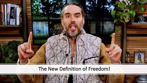 The new definition of freedom