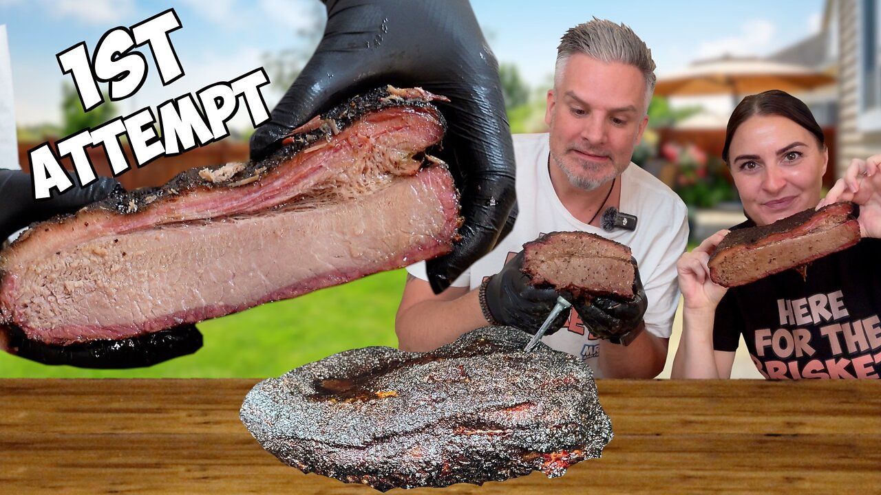 Smoking BRISKET Texas Style in the UK for the first time! | Pinch Me !!!!