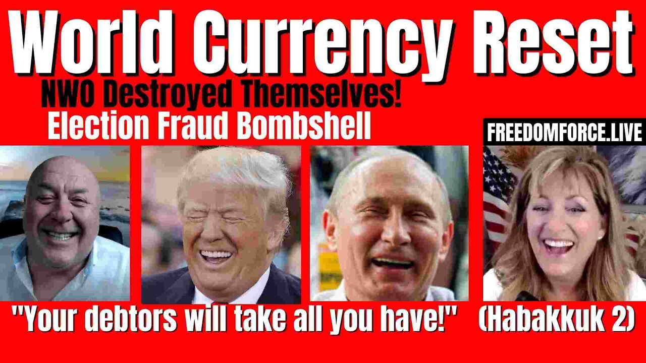 Charlie & Melissa World Currency Reset, Laptop, Election Bombshell 3-25-22