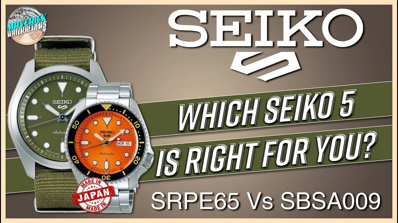 Which New Seiko 5 Is Right For You? New SRPE65 Unbox & Review And SBSA009 Comparison