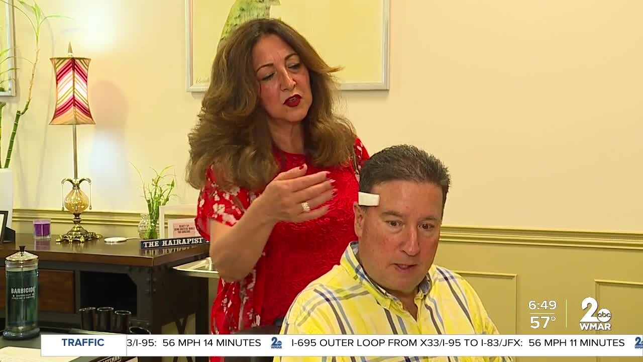 Men's Health Month: Hair stylist helps WMAR-2 News anchor Jamie Costello face skin cancer